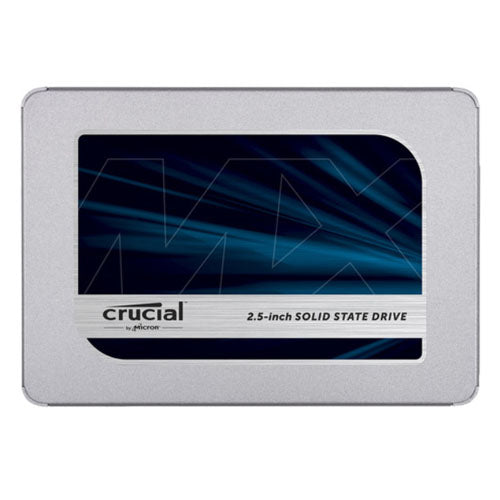 CRUCIAL MX500 500GB, 2.5" Internal Sata SSD, 560R/510W MB/s, 5YR WTY