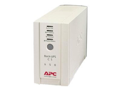 APC Standby Back-UPS (CS), 650VA, IEC(4), USB, Serial, 2YR WTY