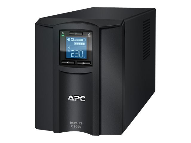 APC Smart UPS (SMC), 2000VA, IEC(6), USB, Serial, LCD, Tower, 2YR WTY