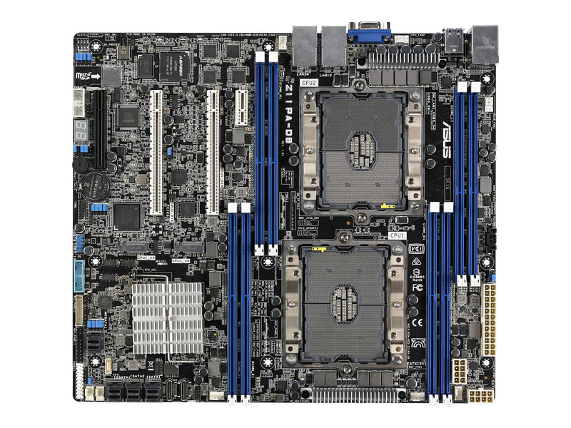 ASUS Z11PA-D8 Server Motherboard, LGA 3647, C621, DDR4 ECC REG DIMM (0/8), CEB, 3YR WTY