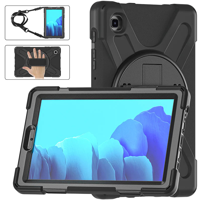 Rugged Case Hand & Shoulder Strap Galaxy Tab A7 Lite 8.7 2021 SM-T220 & 225