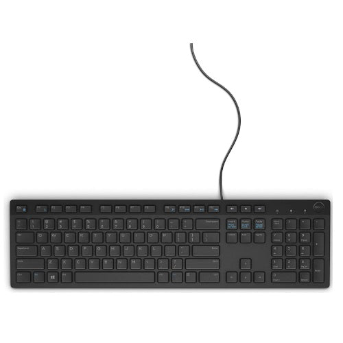 DELL KB216 Wired Multimedia Keyboard (Black), 1YR