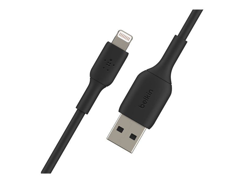 BELKIN 1M USB-A to Lightning Charge/SYNC Cable, MFi, Black, 2 YRS