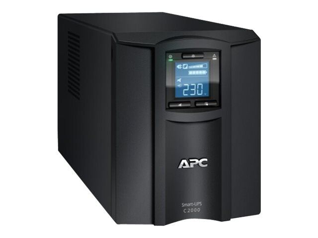 APC Smart UPS (SMC), 2000VA, IEC(6), USB, Serial, LCD, Tower, 2YR WTY