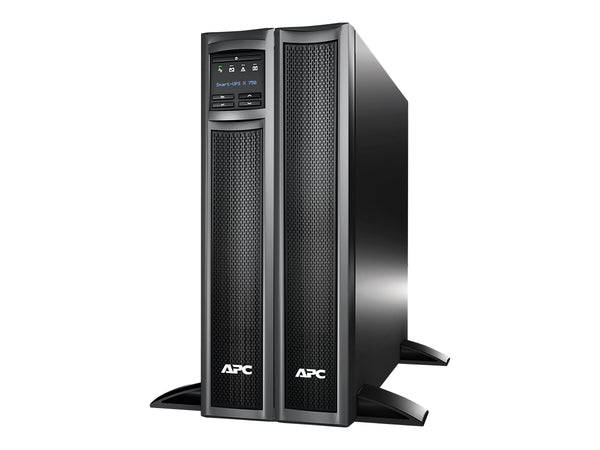 APC Smart UPS (SMX), 750VA, IEC(8), EXT BATT(0/10), Smart Slot, LCD, 2U Rack/TWR, 3YR