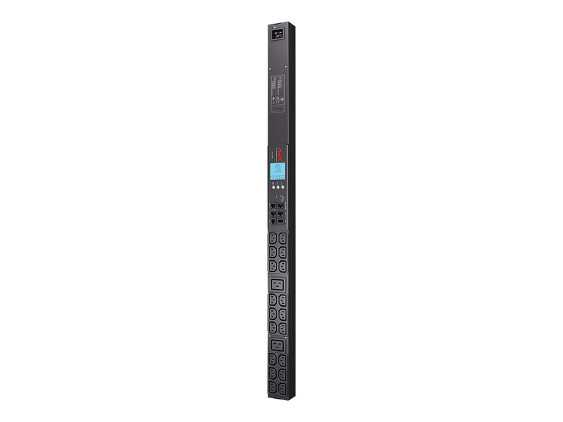 APC Metered Vertical PDU, 230V, 16A, 3.3KW, C13(18), C19(2), IEC-320, 2YR