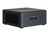 Intel NUC Mini PC PRO Kit, i3-1115G4,DDR4(0/2),M.2(0/1),2.5"(0/1),Dual LAN,No PWR Cord