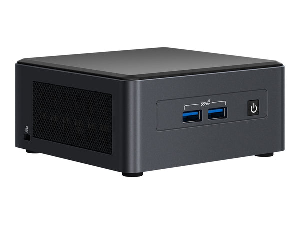 INTEL NUC Mini PC PRO Kit, i3-1115G4,DDR4(0/2),M.2(0/1),2.5"(0/1),Dual LAN,No PWR Cord,3YR