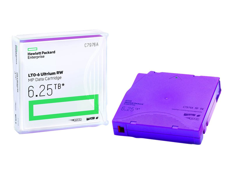 HPE LTO6 - 2.5/6.25TB Data Cartridge