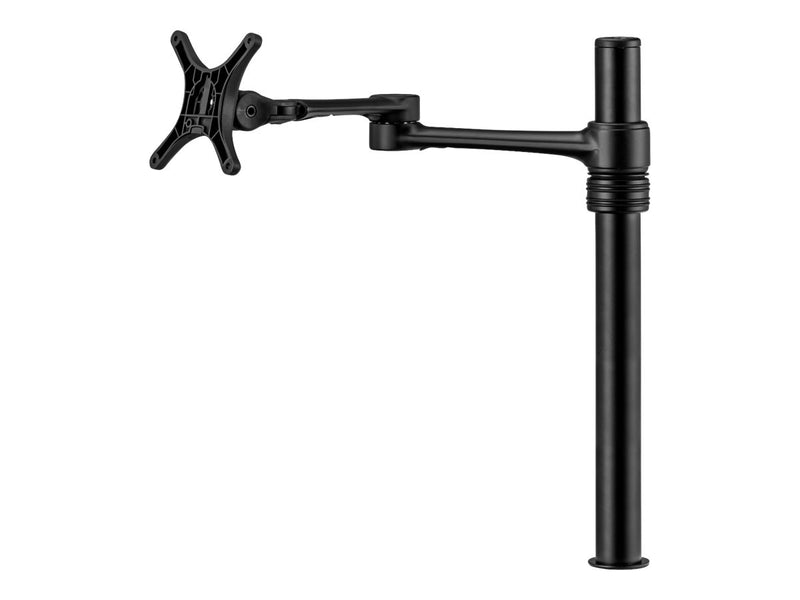 ATDEC Single Monitor Desk Mount, Up to 8KG, VESA 75x75 , 100x100, BLACK, 10 YR WTY