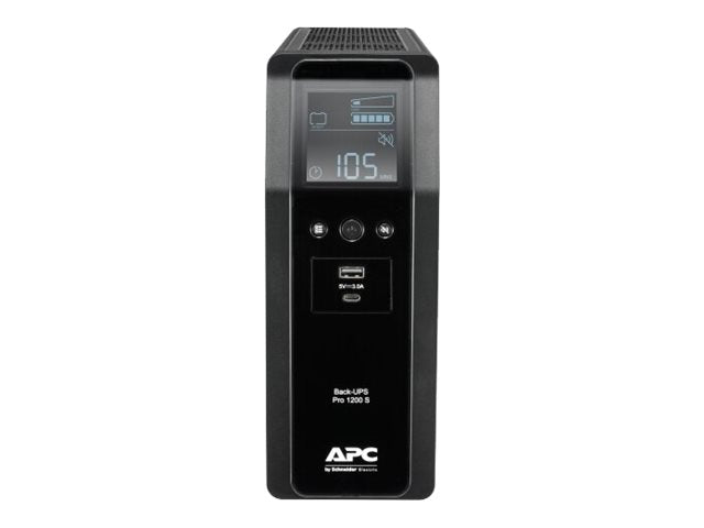 APC (BR1200SI) Back-UPS PRO (BR)1200VA, Sinewave,8 Outlets, AVR, LCD, Interface