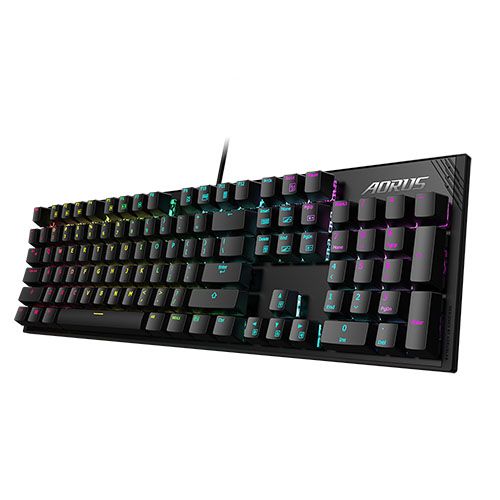 GIGABYTE Aorus K1 Mechanical (Cherry Red) Keyboard, RGB 16.7M Colours, USB, 2YR WTY