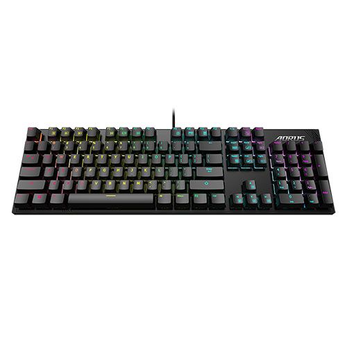 GIGABYTE Aorus K1 Mechanical (Cherry Red) Keyboard, RGB 16.7M Colours, USB, 2YR WTY