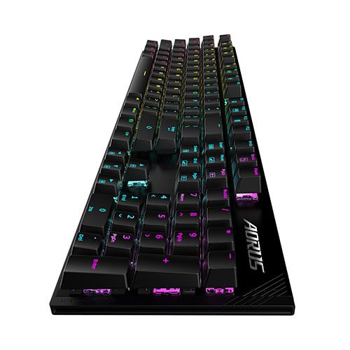 GIGABYTE Aorus K1 Mechanical (Cherry Red) Keyboard, RGB 16.7M Colours, USB, 2YR WTY