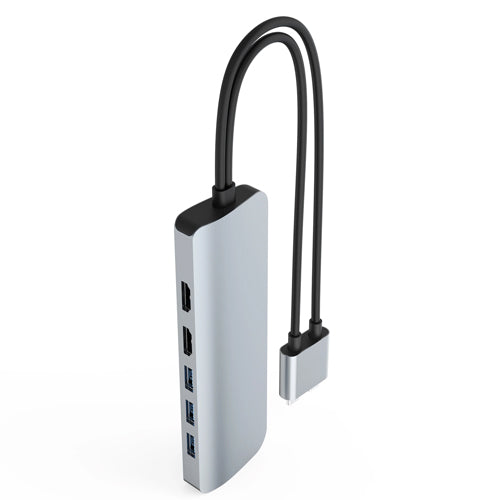 HYPER HyperDrive Viper 10-IN-2 USB-C Hub - Silver