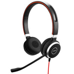 JABRA Corded Evolve 40 UC Stereo Headset,3.5MM,USB-A