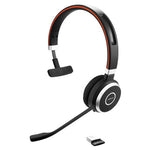JABRA Wireless Evolve 65 UC Mono Bluetooth Headset + Link 380A BT Dongle,USB-A