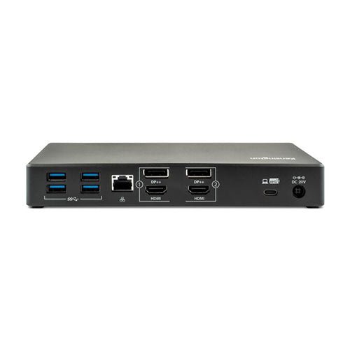 KENSINGTON SD4780P Hybrid Dock, Dual 4K Display, HDMI(2), DP(2), USB-C, USB-A, 100W, 3YR