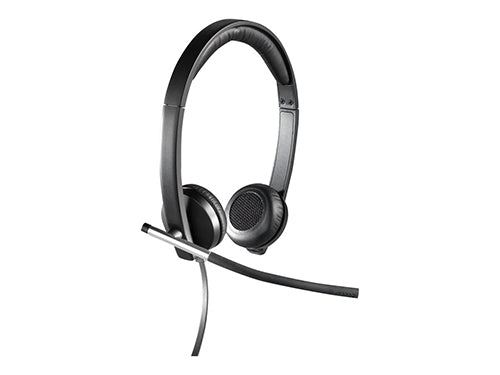 LOGITECH H650E Wired USB Stereo Headset, Noice Cancelling, 2YR WTY