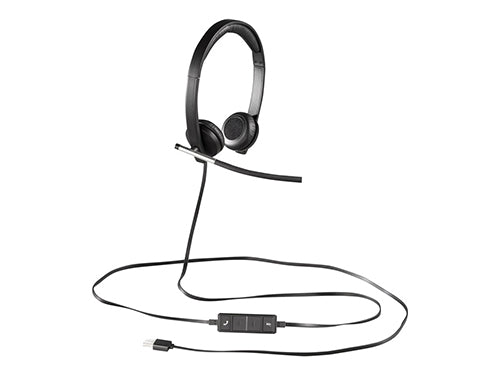 LOGITECH H650E Wired USB Stereo Headset, Noice Cancelling, 2YR WTY