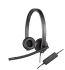 LOGITECH H570E Wired USB Stereo Headset, Noise & Echo Cancelling, 2YR WTY