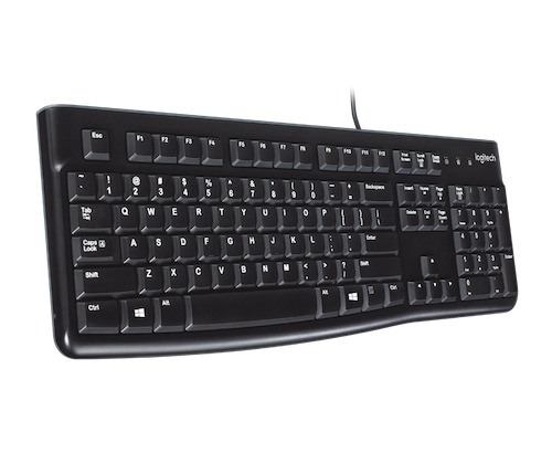 LOGITECH K120 Wired USB Keyboard - 3YR WTY