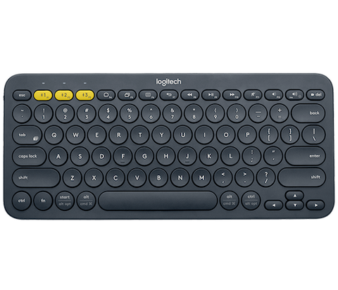 LOGITECH K380 Wireless Keyboard,Multi-Device,Bluetooth, Black-1YR WTY