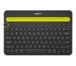 LOGITECH K480 Wireless Keyboard,Multi-Device,Bluetooth, Black-1YR WTY