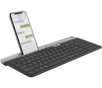 LOGITECH K580 WIireless Keyboard,Multi Device,Unifying Receiver,BT,Graphite-1YR