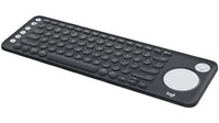 Logitech K600 Wieless TV Keyboard W/Touch Pad and D-Pad,Unifying Receiver,BT