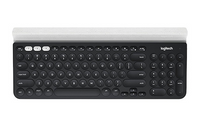 LOGITECH K780 Wireless Keyboard,Cradle,Multi Device,Unifying Receiver,BT,Graphite-1YR