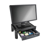 STARTECH Computer Monitor Riser Stand with Drawer - H/ADJ 5YR