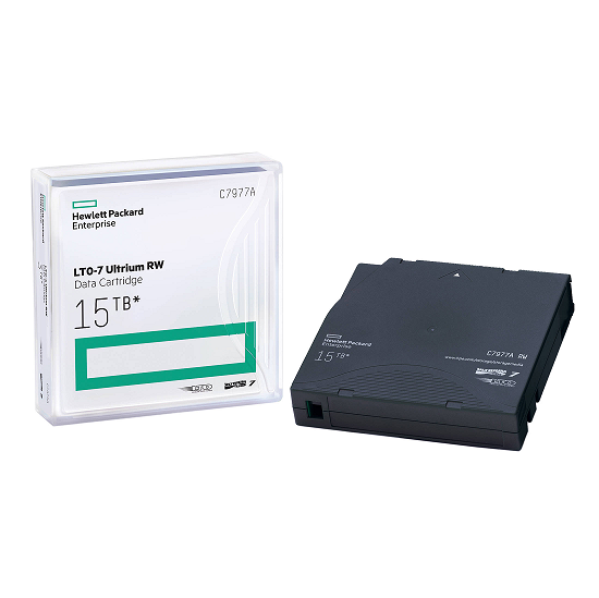 HPE LTO-7 Ultrium 15TB RW DataCartridge