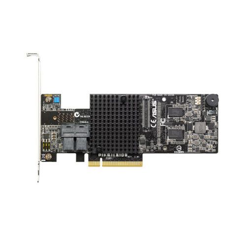 ASUS Pike II 3108 8-Port Internal SAS12G Raid Card,1GB Cache,16PD (MiniSAS HD)