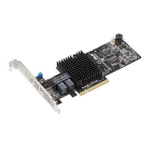 ASUS Pike II 3108 8-Port Internal SAS12G Raid Card,1GB Cache,16PD (MiniSAS HD)