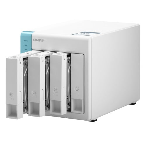 QNAP 4-Bay NAS (No Disk), Alpine QC 1.7GHz, 2GB, 2.5GbE, GbE, USB(3), TWR, 2YR WTY