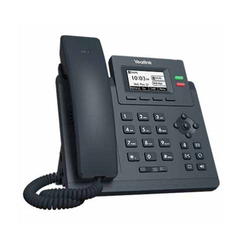 YEALINK (SIP-T31P) 2 LINE IP PHONE WITH HANDSET , 2 PORTS 10/100M ETHERNET SWTICH