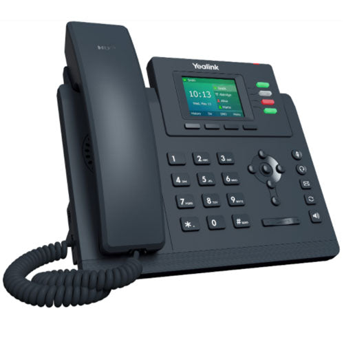 YEALINK (SIP-T33G) 4 Line Gigabit IP Phone with Handset, 2.4" LCD Screen