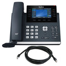 YEALINK (SIP-T46U) 16 Line IP Phone with Handset, 4.3" LCD Screen