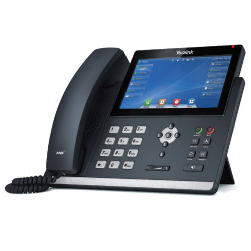 YEALINK (SIP-T48U) Gigabit IP Phone with Handset, 7" LCD Screen