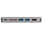 STARTECH USB-C Multiport Adapter, 4K, HDMI, VGA, USB(3), GBE, SD, Single DIisplay, 85W, 3YR