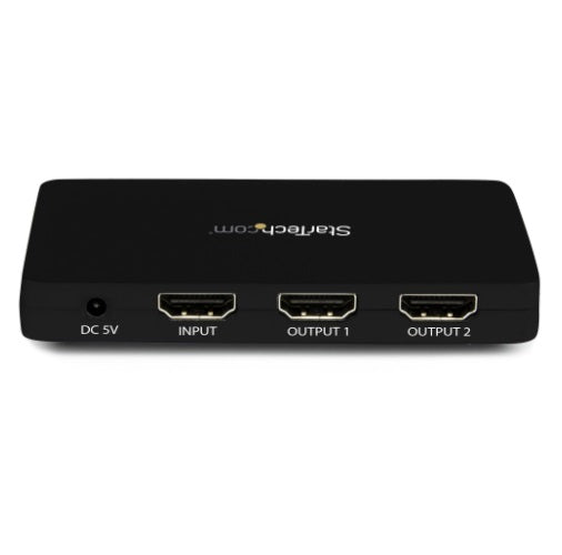 STARTECH 4K HDMI 2-Port Video Splitter - 1X2 HDMI Splitter - 4K 30HZ 2YR