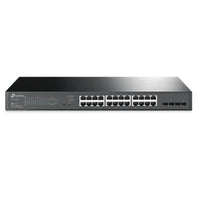 TP-Link TL-SG2428P Jetstream 28 Port Gigabit Smart Switch, GbE(28),PoE(24),SFP(4)