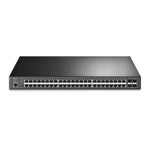 TP-LINK TL-SG3452P Jetstream 52-Port Gigabit L2+ Managed Switch, POE+(48),SFP(4), 5YR