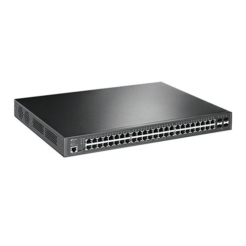 TP-LINK TL-SG3452P Jetstream 52-Port Gigabit L2+ Managed Switch, POE+(48),SFP(4), 5YR