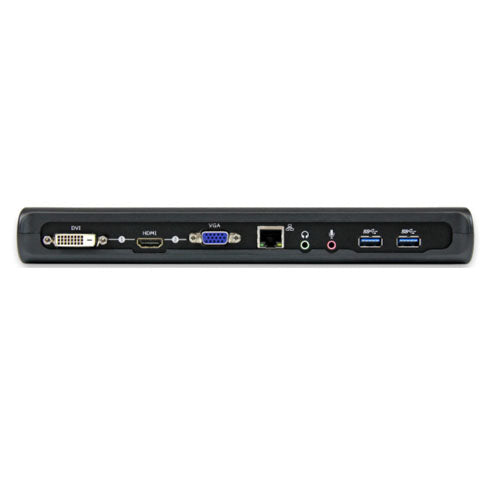 STARTECH USB 3.0 Dockl, Dual Display, HDMI, DVI, VGA, USB(3), RJ45, 3YR