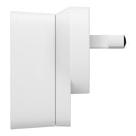 BELKIN 1 PORT Wall Charger, 12W, USB-A (1), Boost Charge, White, 2YR WTY With $2500 CEW