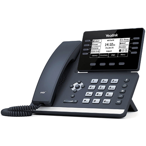 YEALINK (SIP-T53) 12 Line IP Phone with HandsetT, 3.7" AdjustableLCD Screen